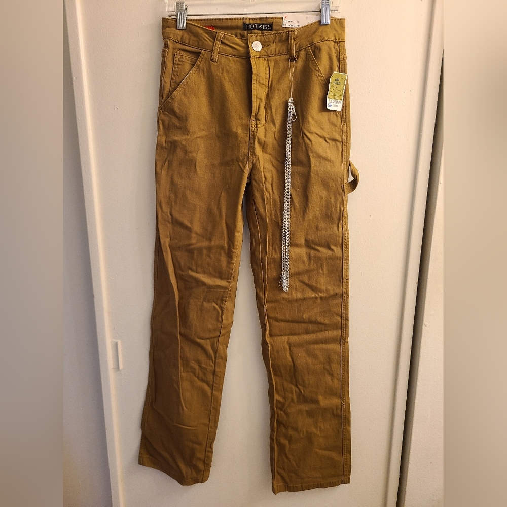 Cargo straight leg pants